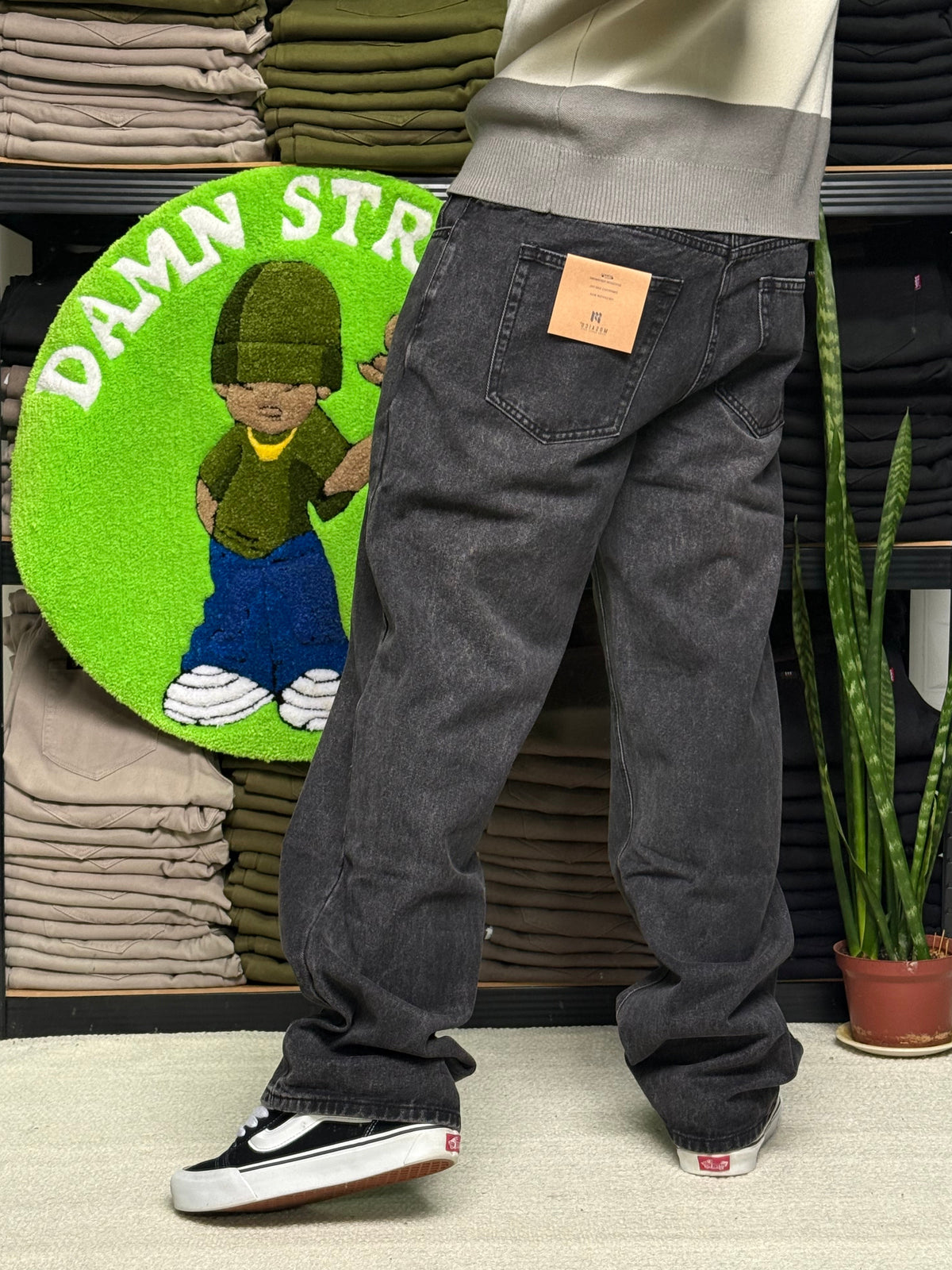 JEANS BAGGY NEGRO