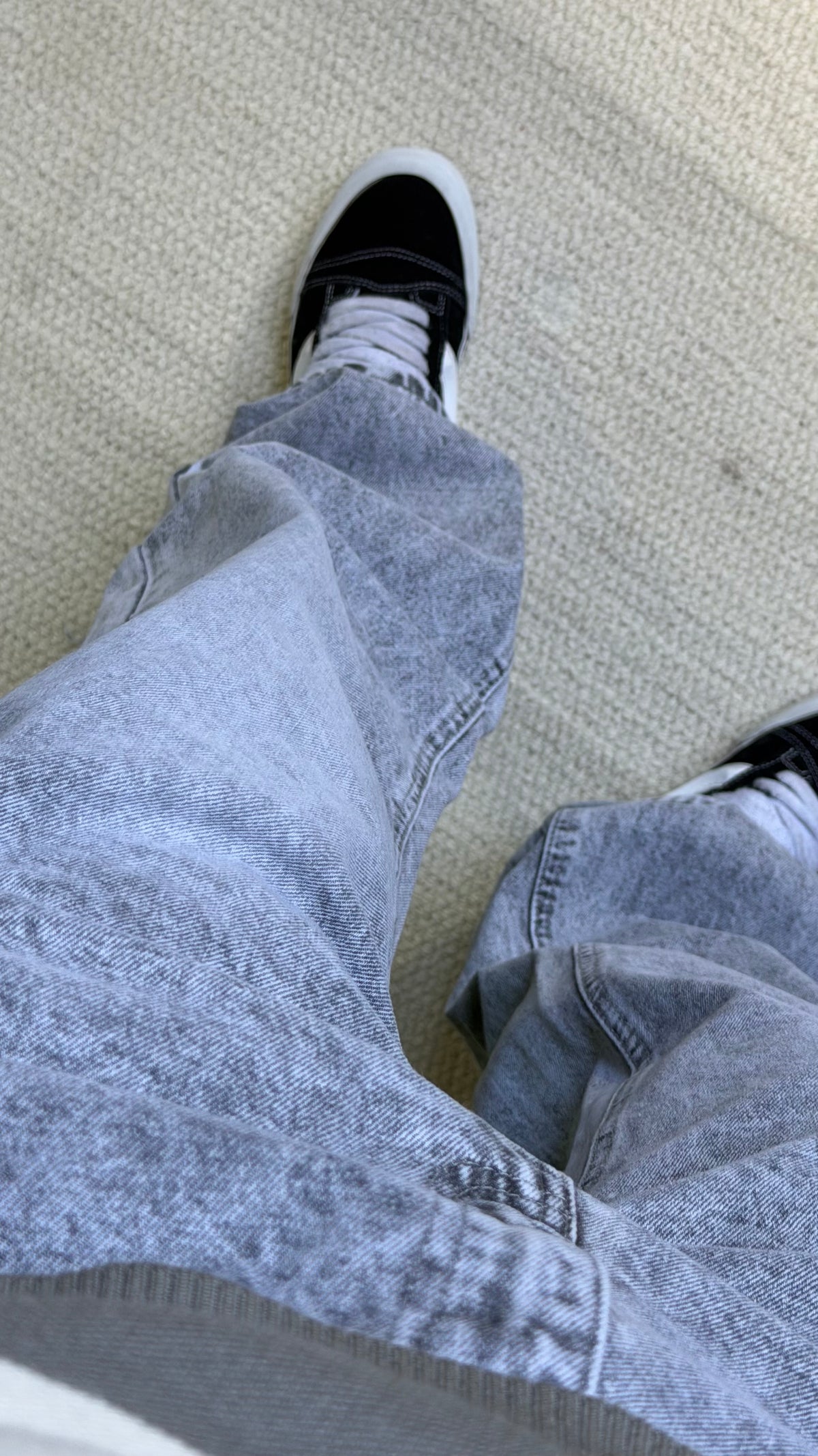 JEANS BAGGY GRIS