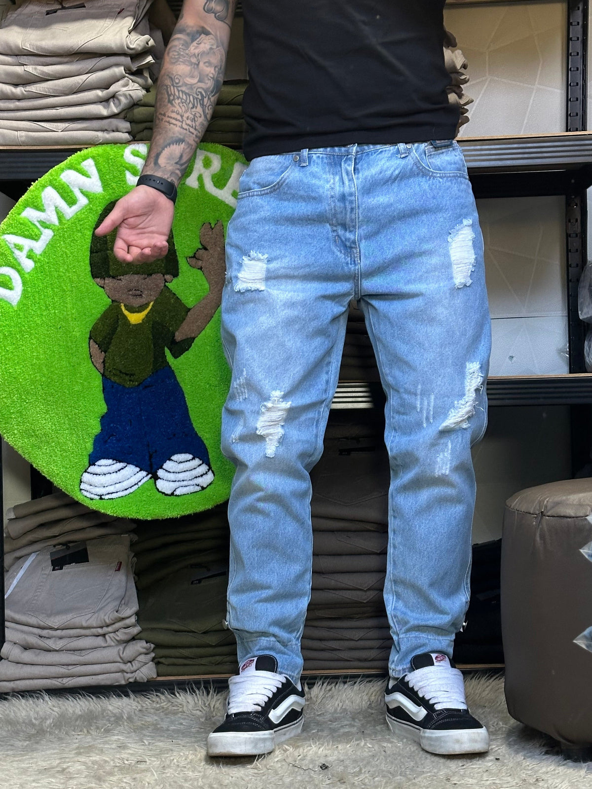 JEANS MOM CELESTE