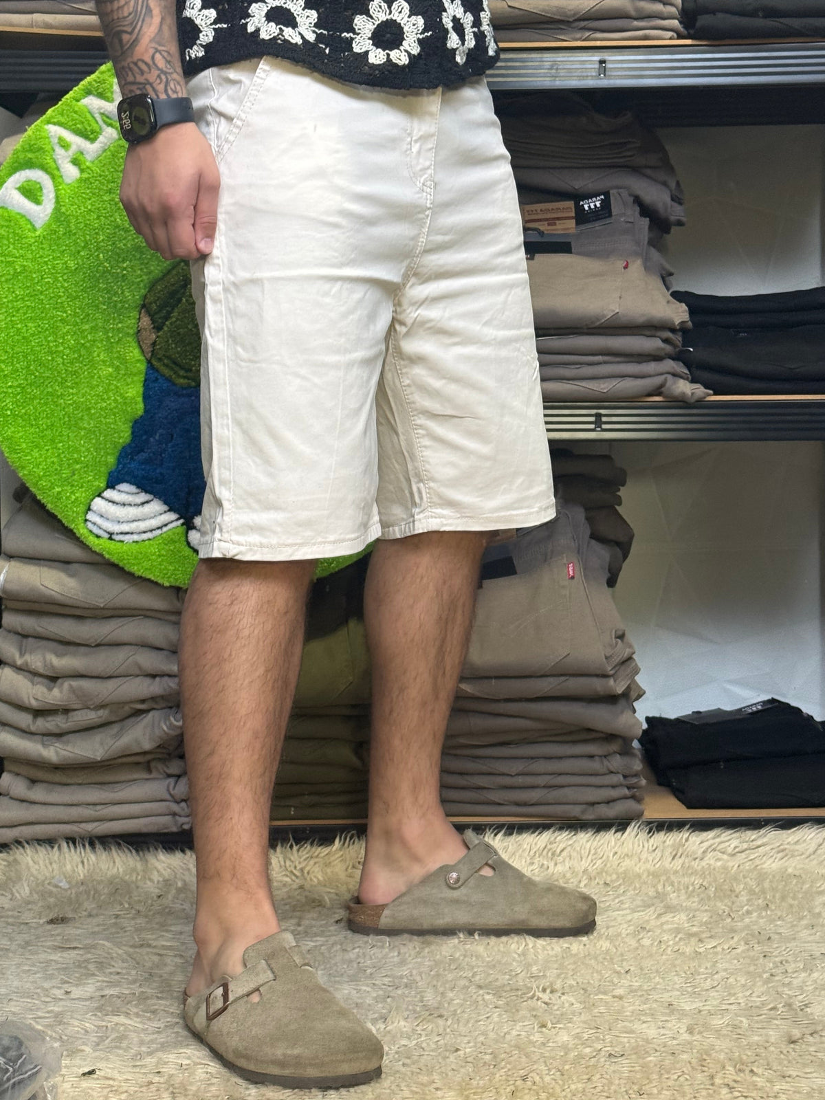 SHORT BERMUDA BEIGE