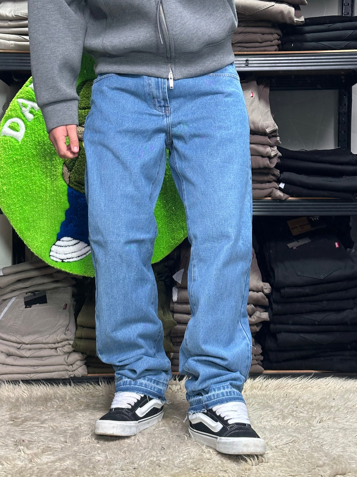 FLARE JEANS AZUL