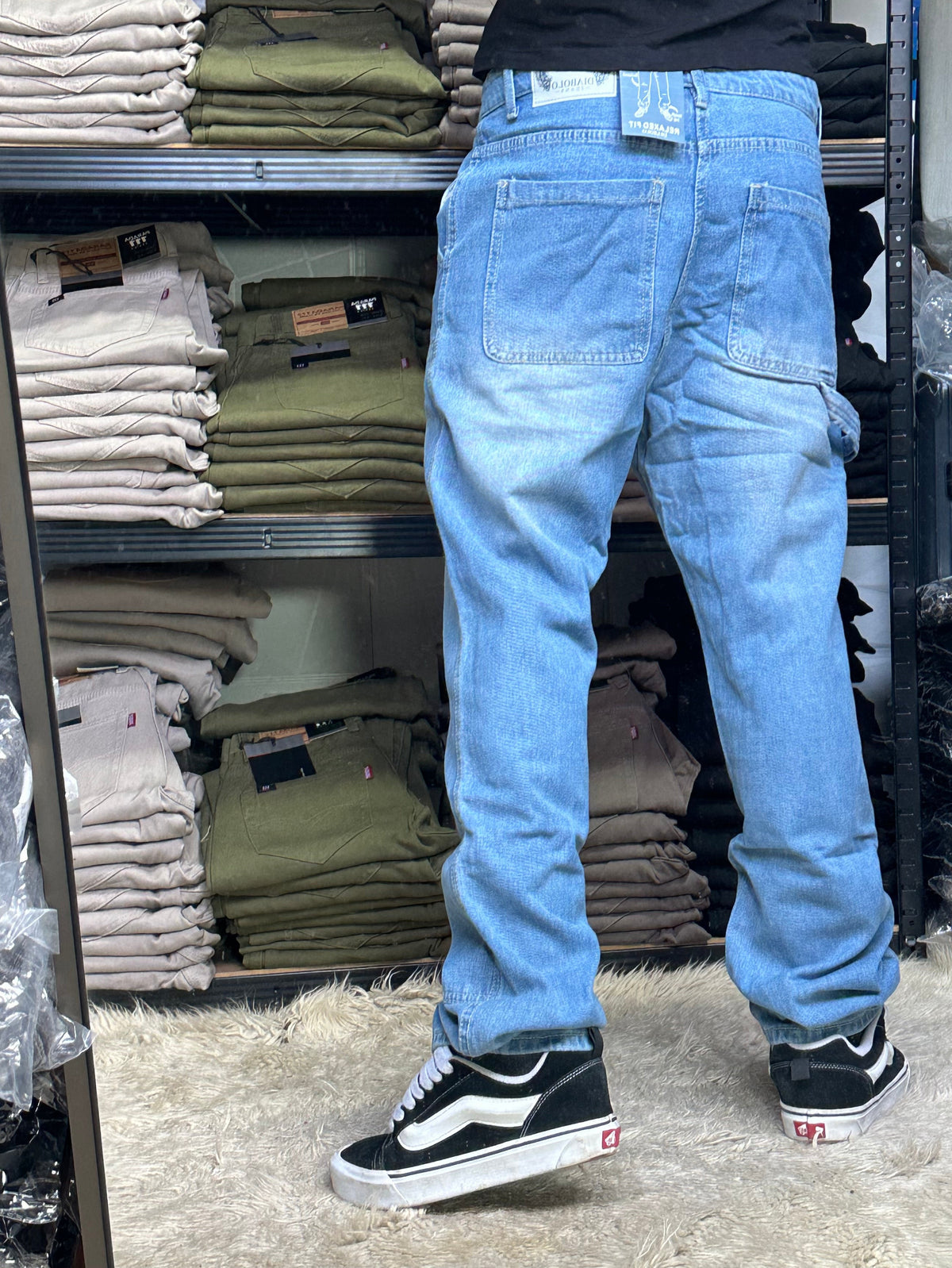 JEANS DOBLERODILLA CELESTE