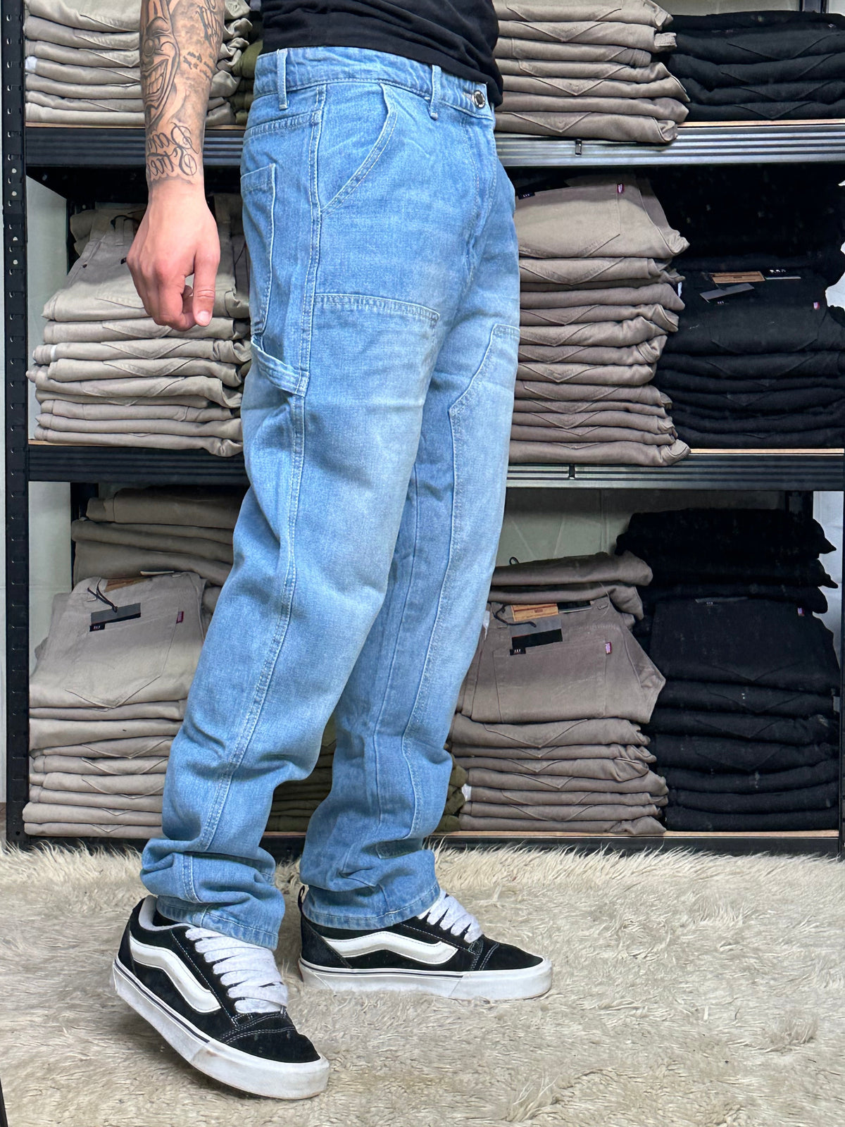 JEANS DOBLERODILLA CELESTE