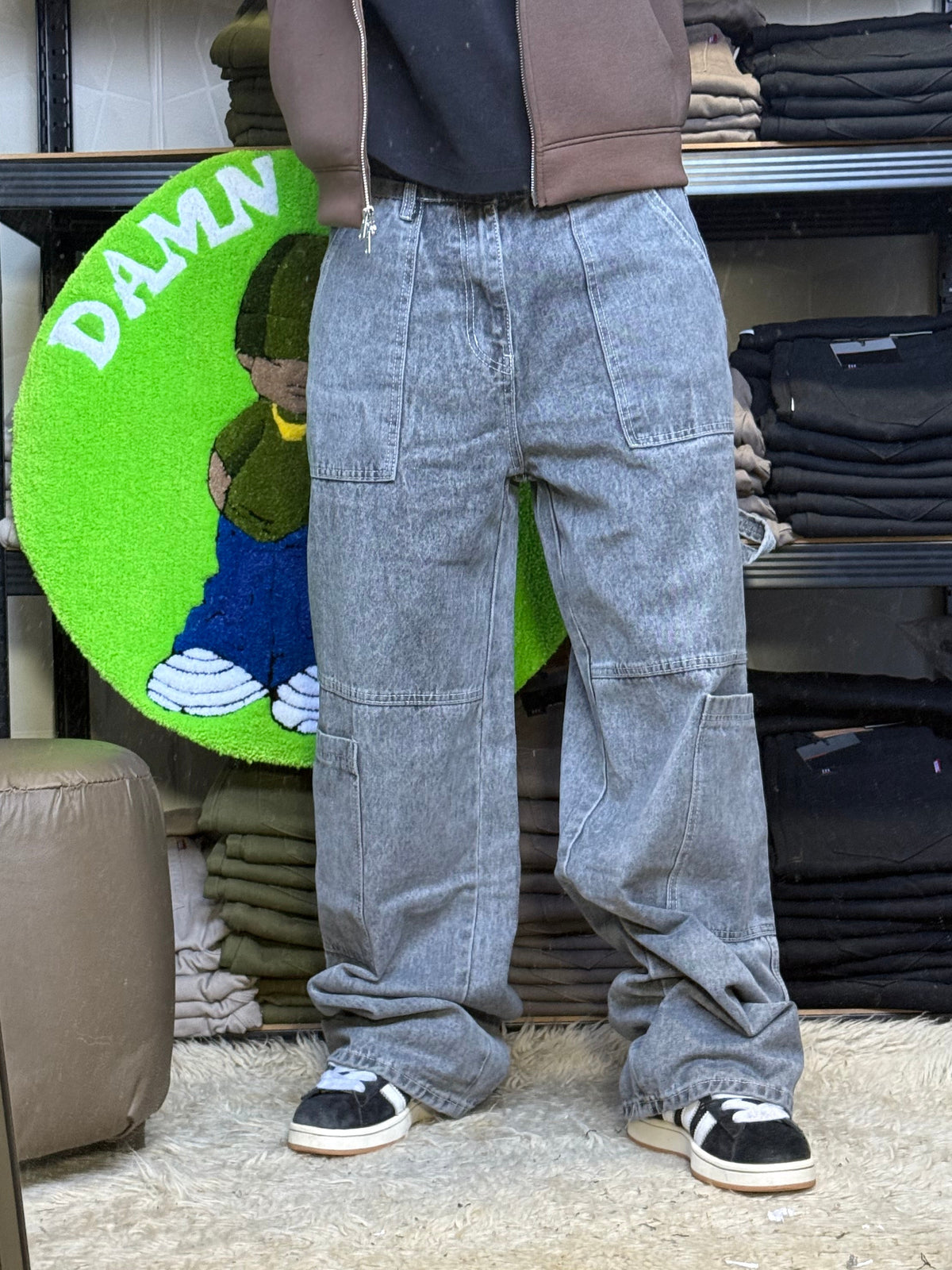 JEANS CARPINTERO GRIS