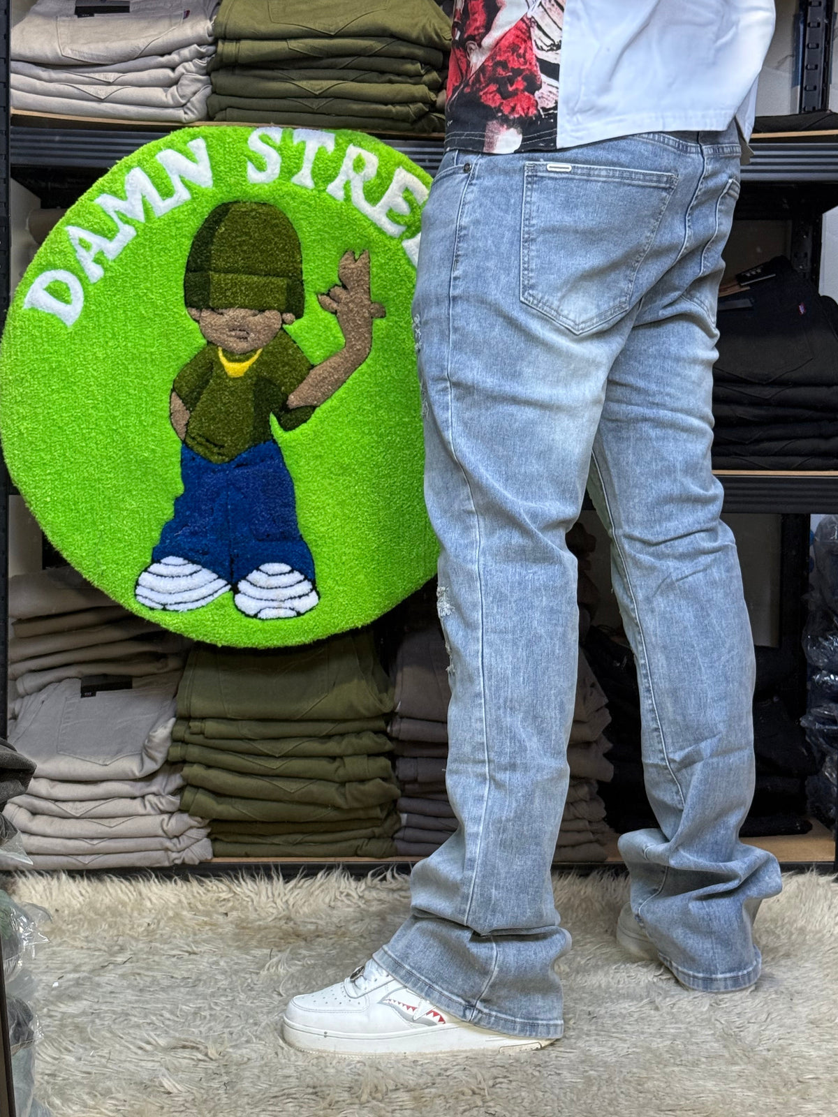FLARE JEANS LIGHT BLUE