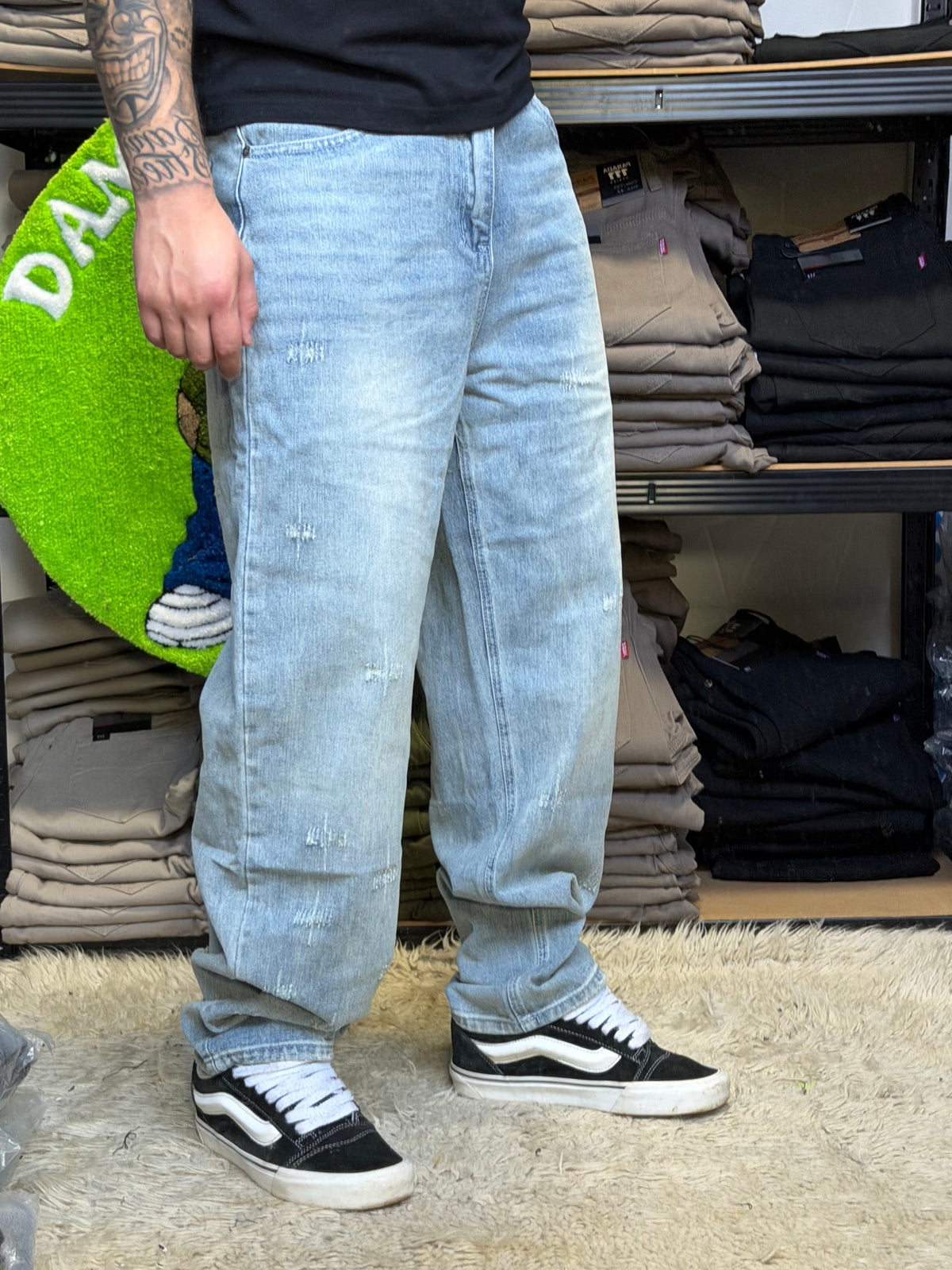 JEANS MOM CLARO