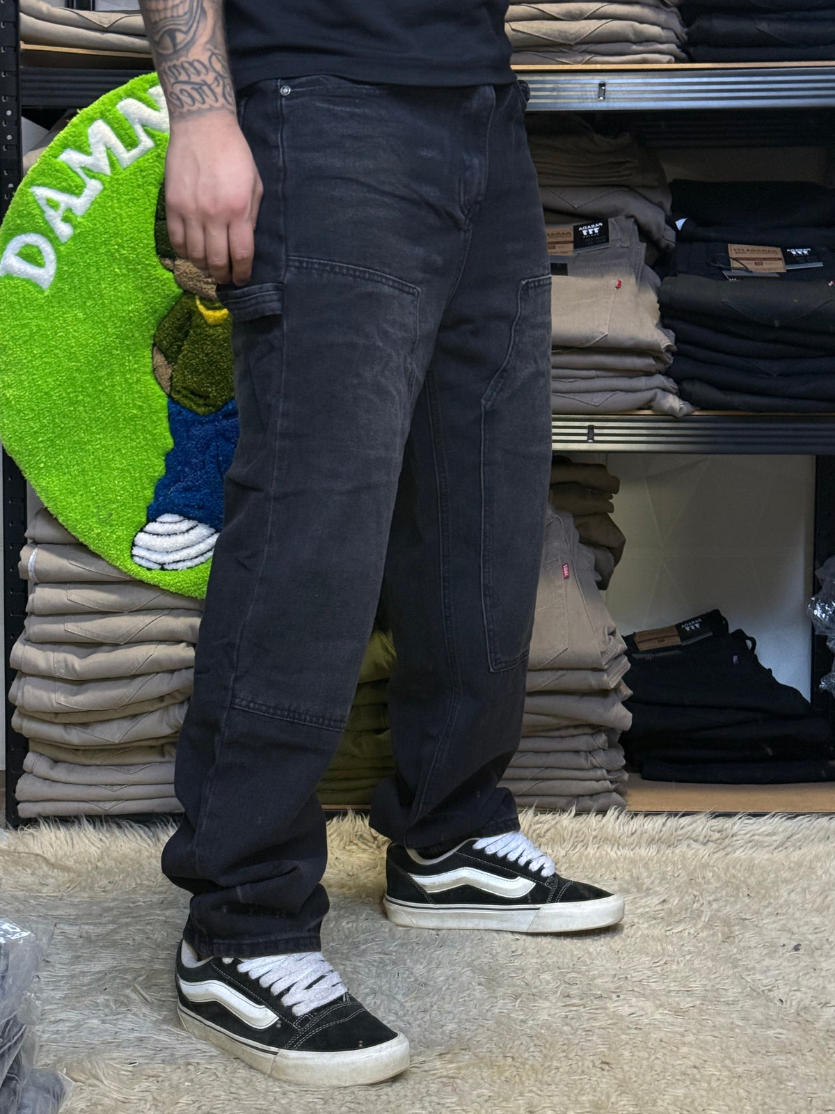 JEANS CARPINTERO NEGRO
