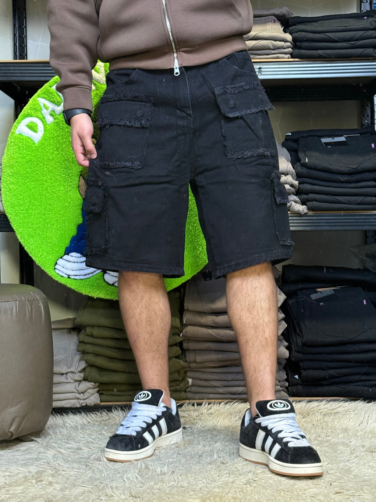 SHORT CARGO NEGRO