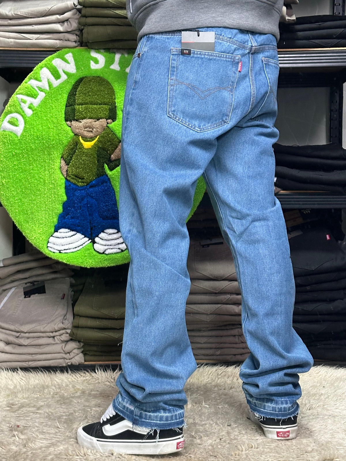 FLARE JEANS AZUL