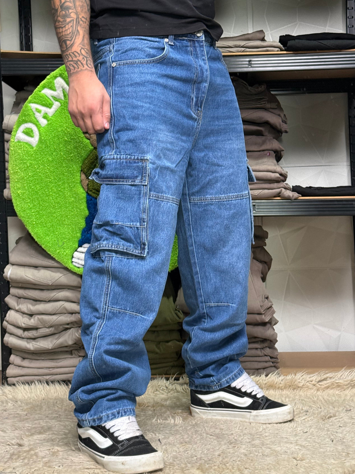 JEANS CARGO AZUL 2.0