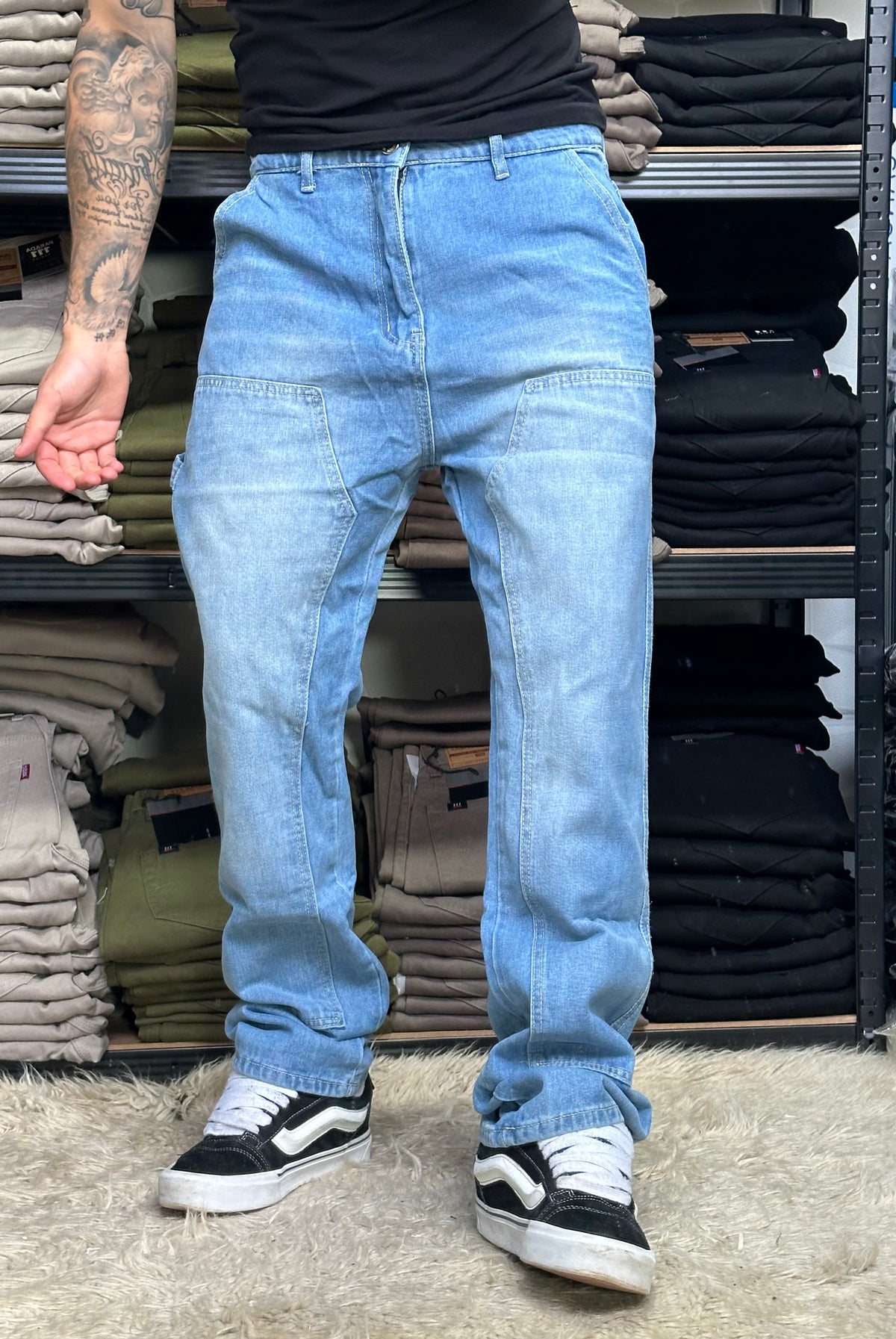 JEANS DOBLERODILLA CELESTE