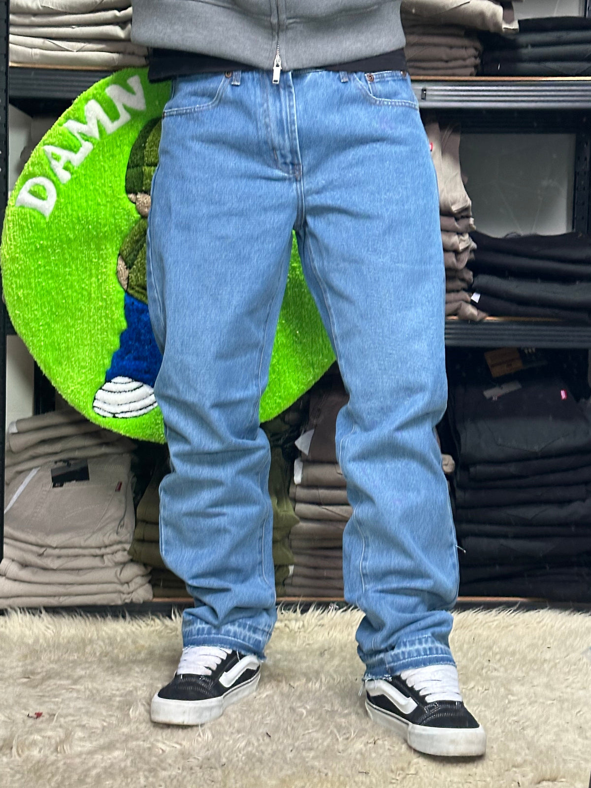FLARE JEANS AZUL