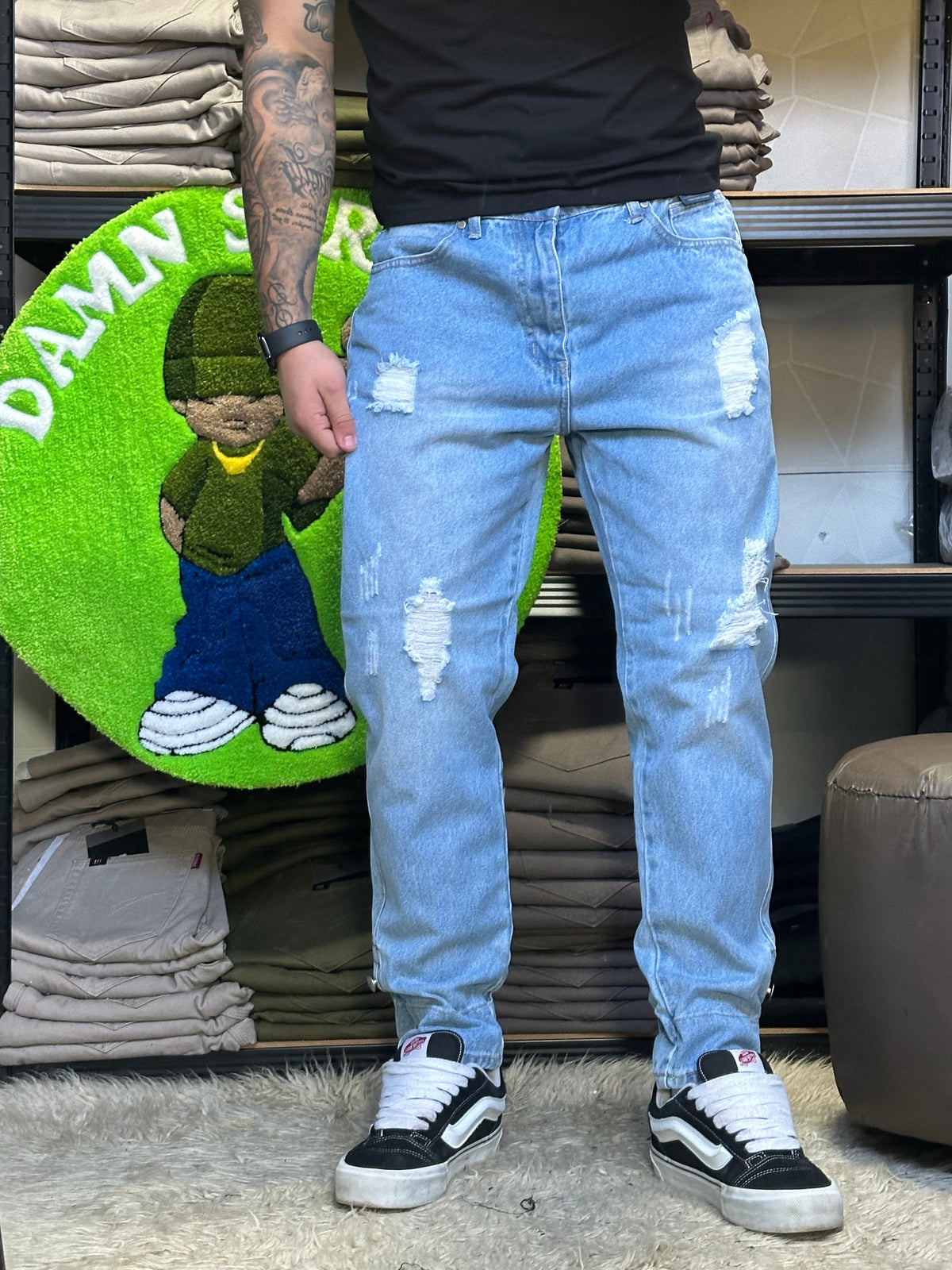 JEANS MOM CELESTE