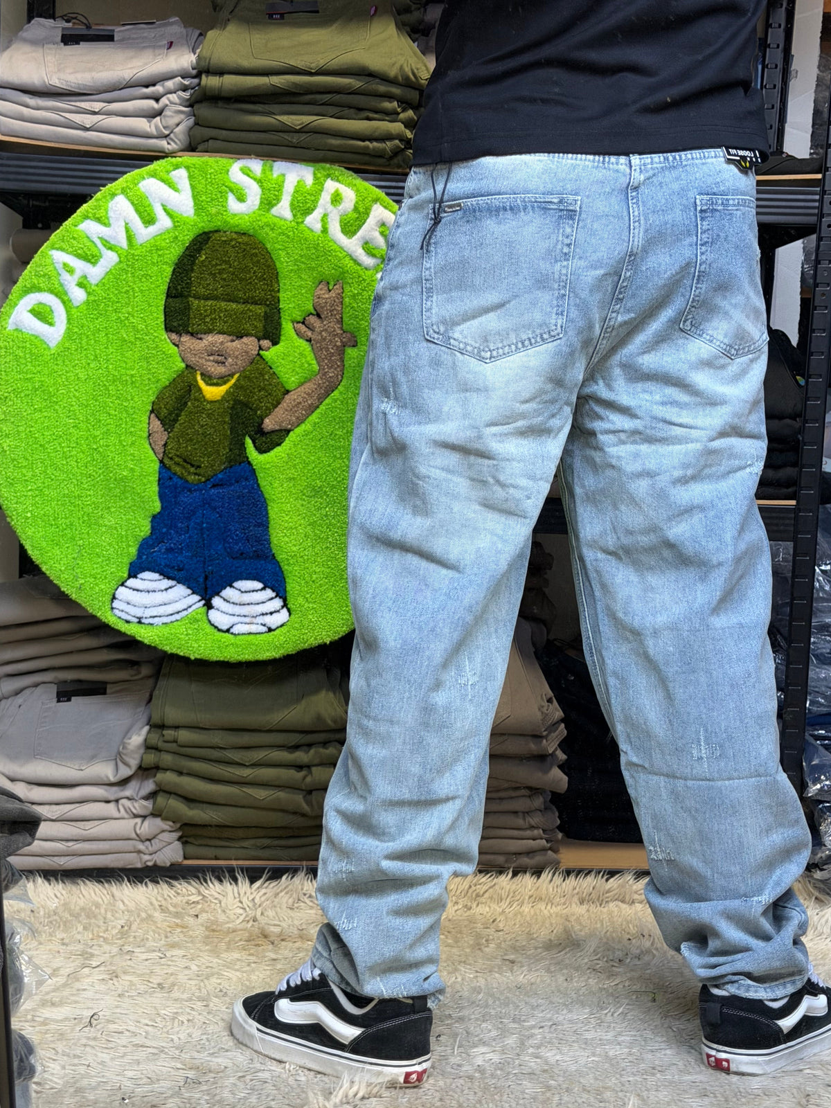 JEANS MOM CLARO