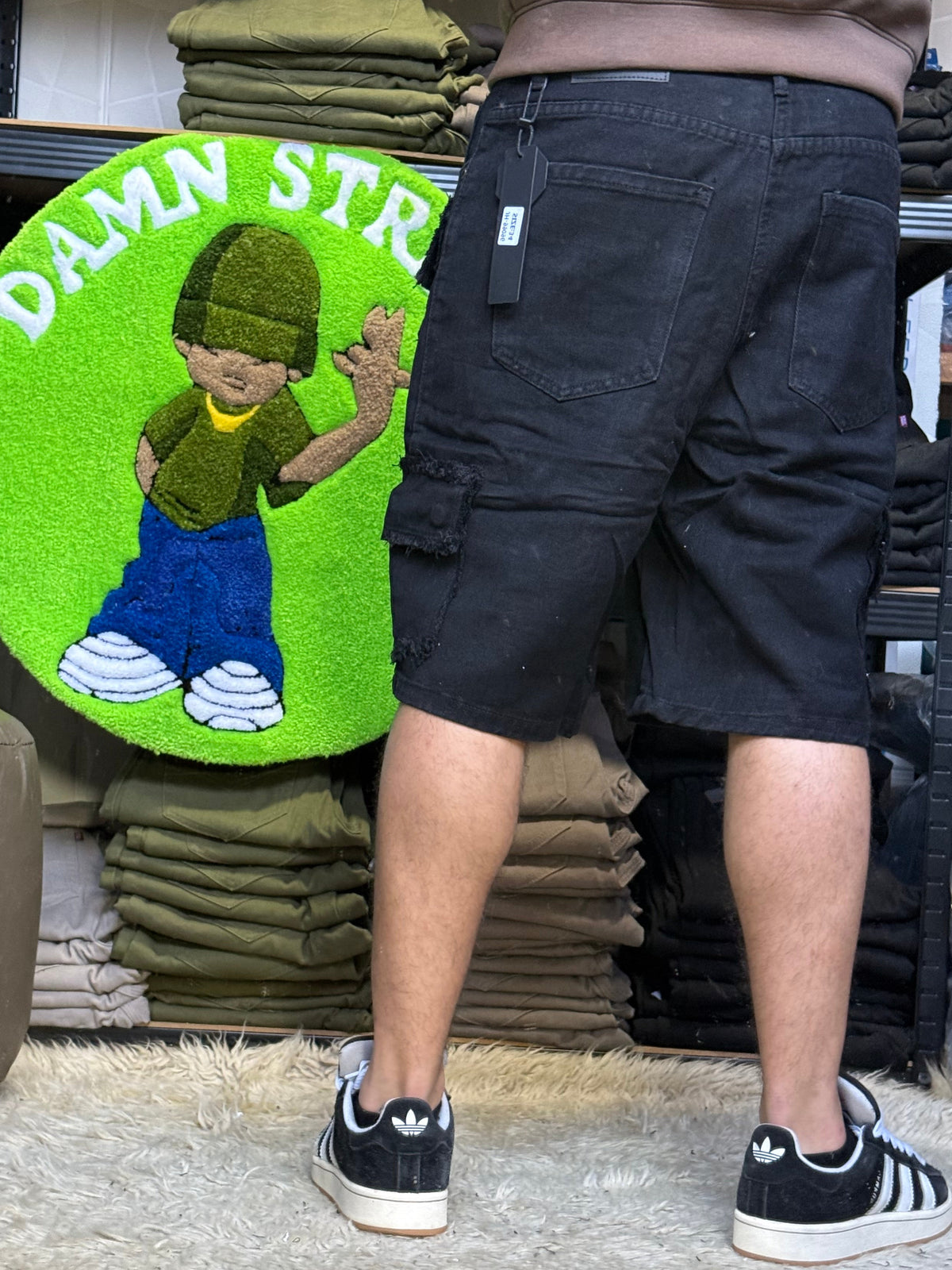 SHORT CARGO NEGRO