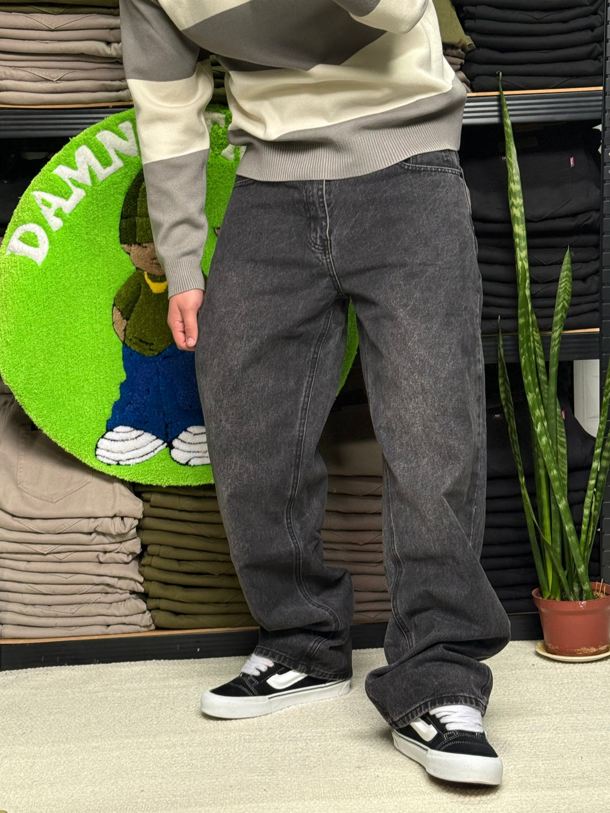 JEANS BAGGY NEGRO