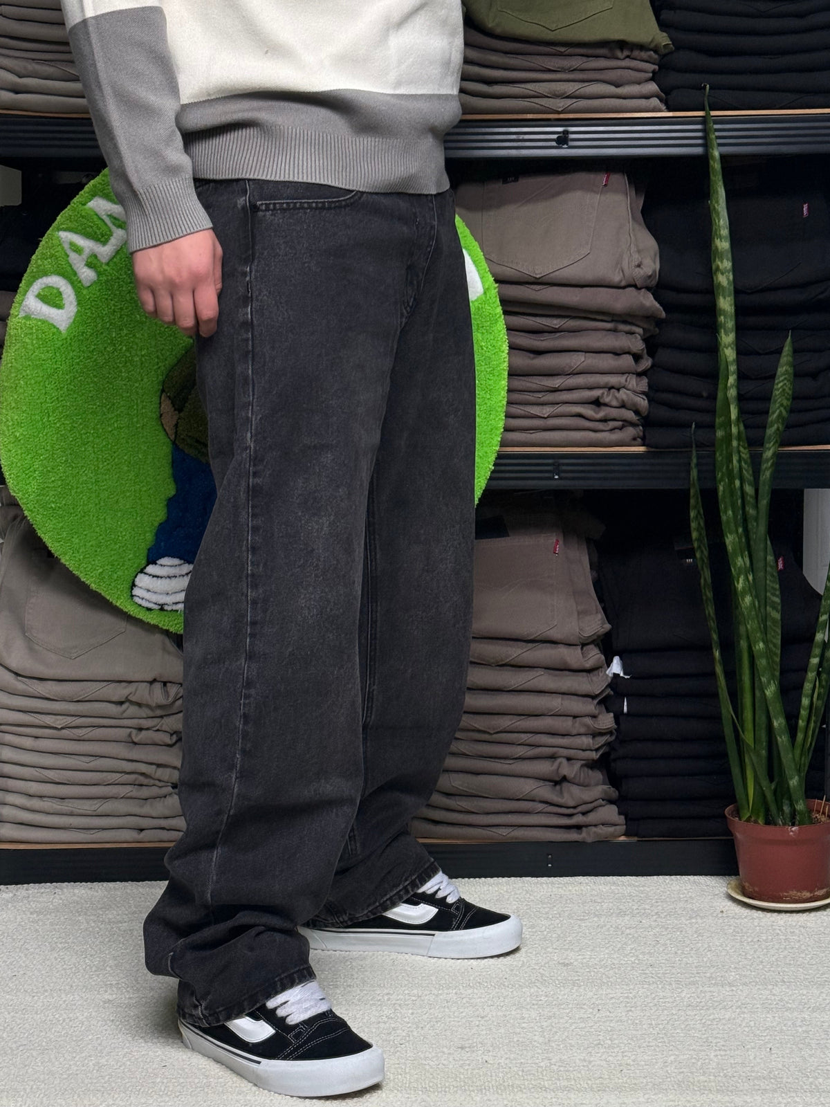 JEANS BAGGY NEGRO