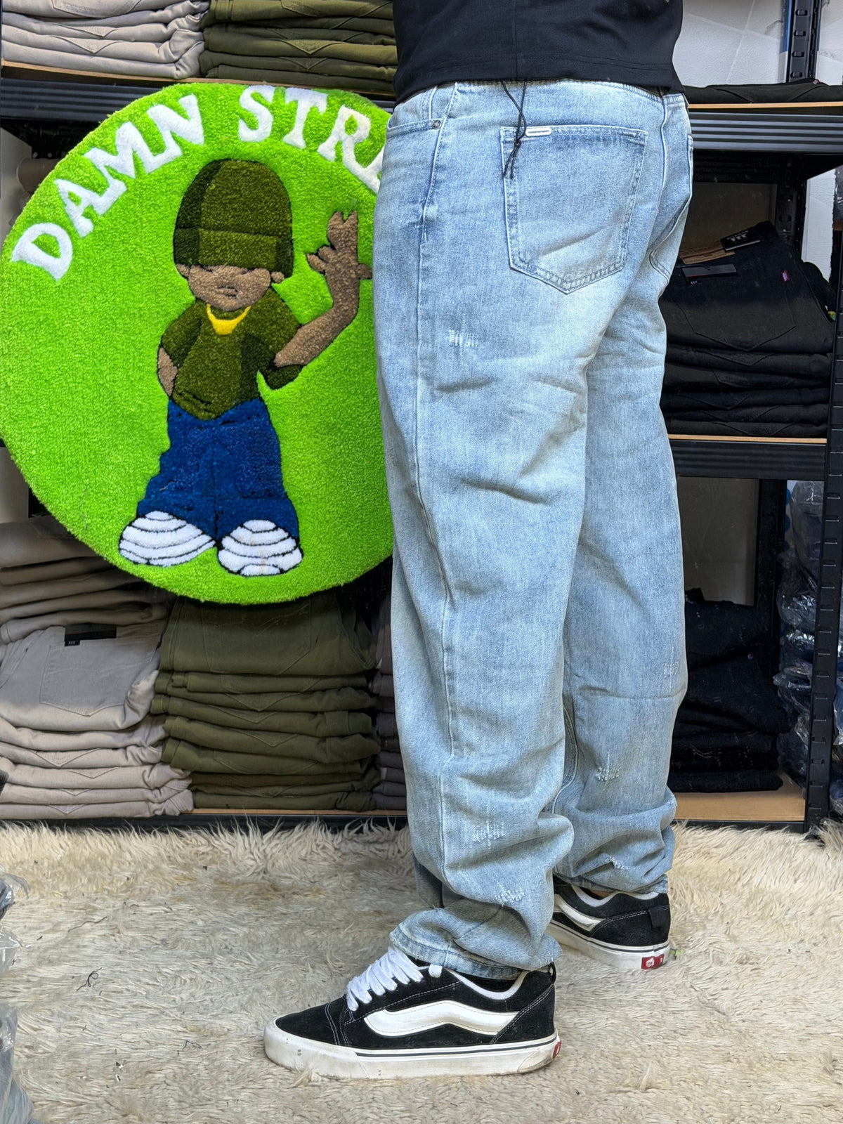 JEANS MOM CLARO