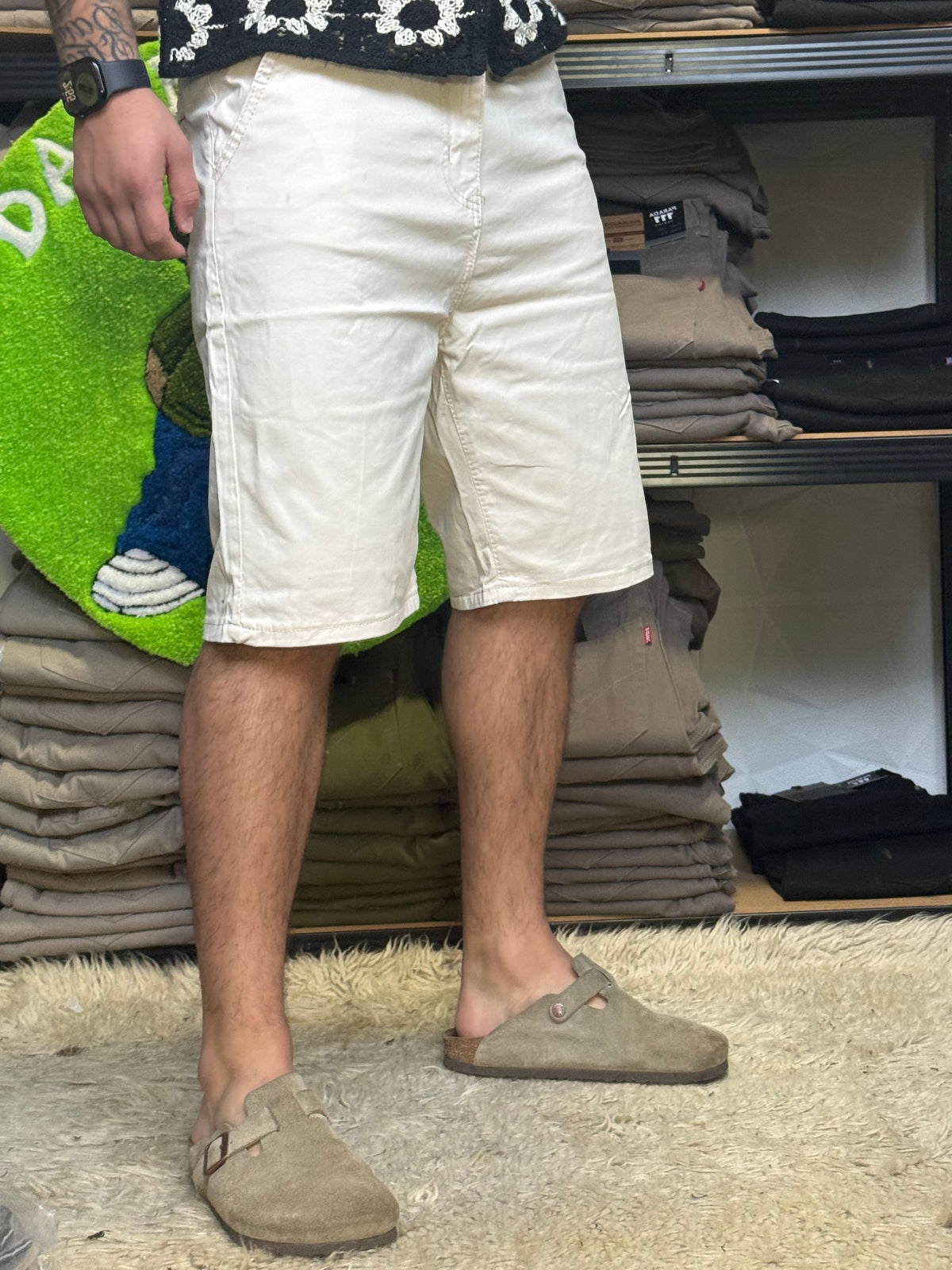 SHORT BERMUDA BEIGE