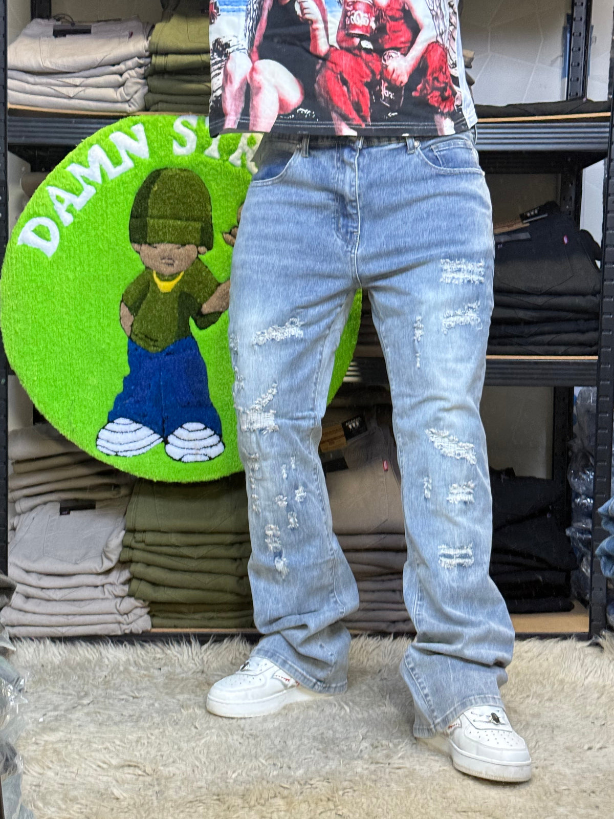 FLARE JEANS LIGHT BLUE