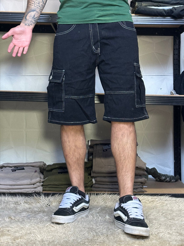 SHORT COSTURA NEGRO
