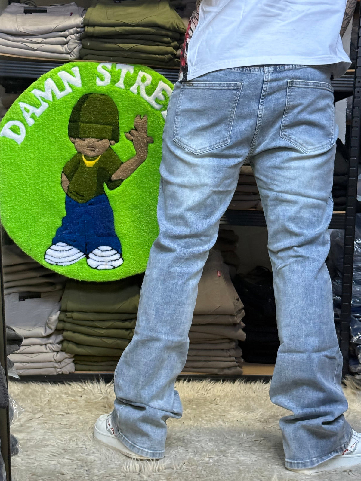 FLARE JEANS LIGHT BLUE