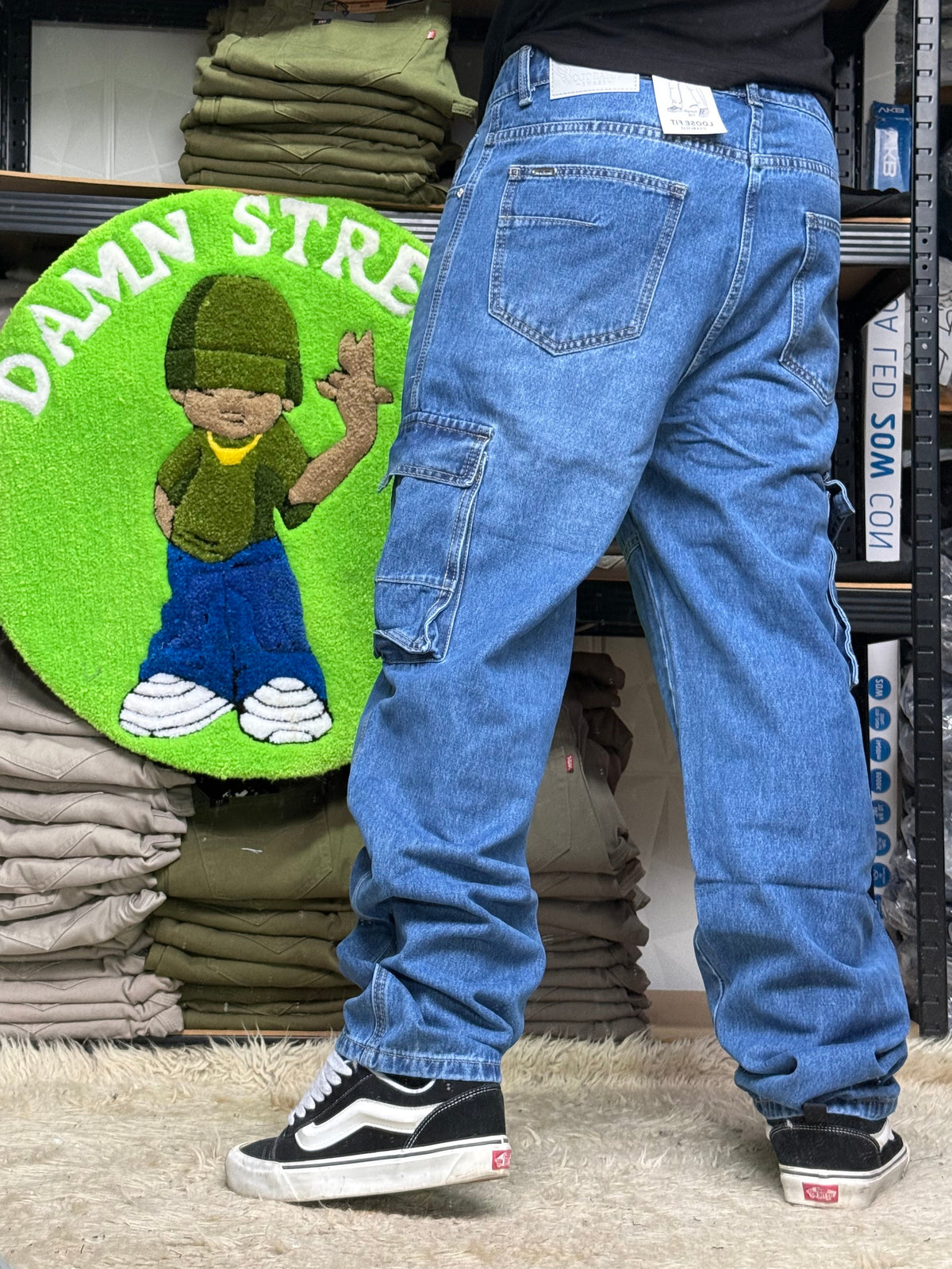 JEANS CARGO AZUL 2.0